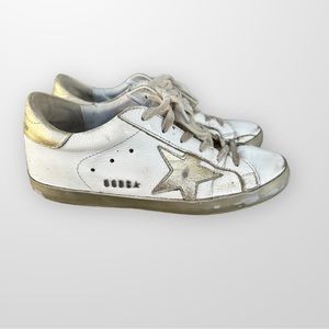Golden Goose White with Gold Accents